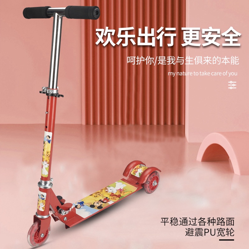 REDFIRE TOYS MAINAN ANAK SCOOTER RODA 3 SKUTER GOWES OTOPED LAMPU KARAKTER FROZEN KITTY