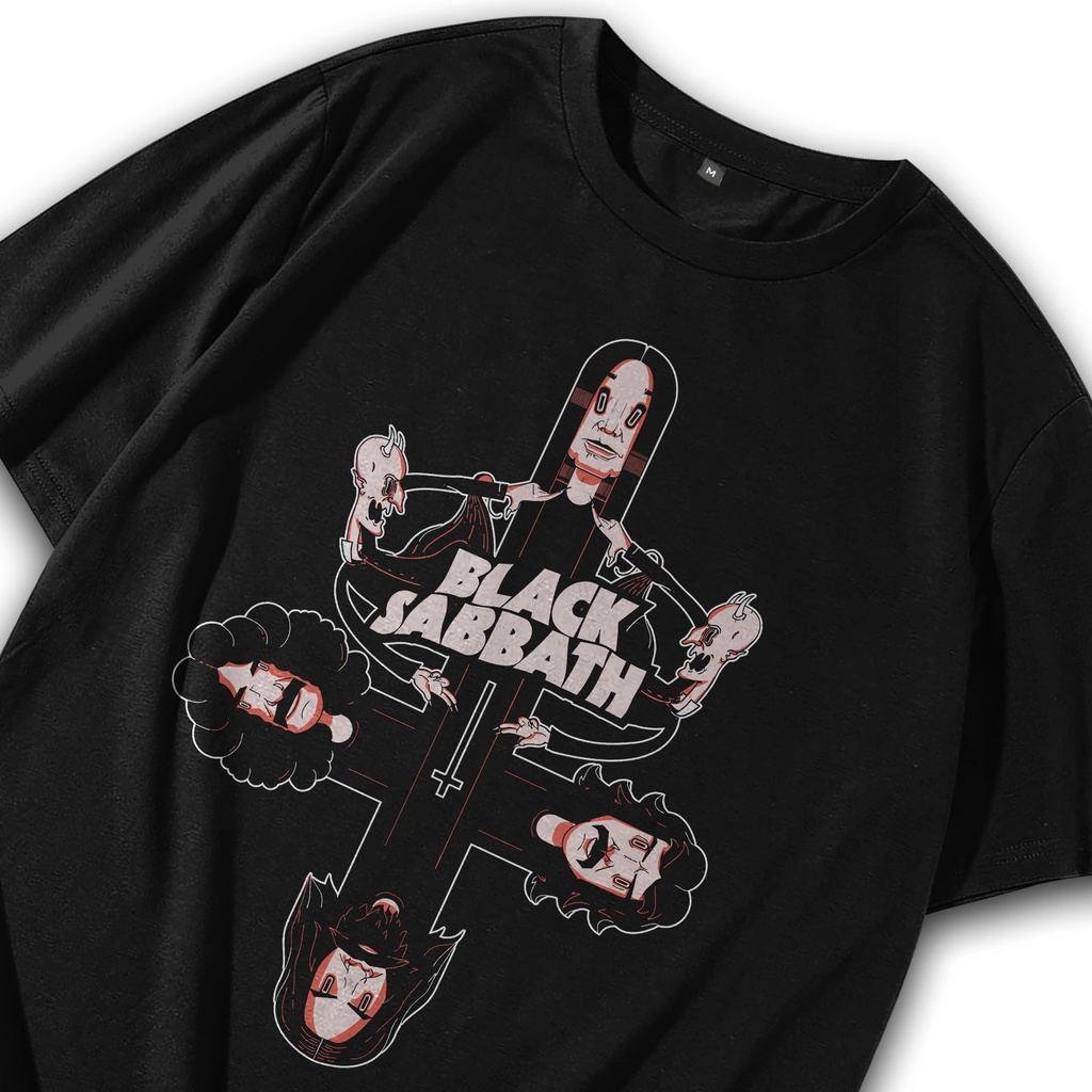 Kaos Band Metal Black Sabbath / Kaos Musik Metal Rock Pop Punk Vol 549