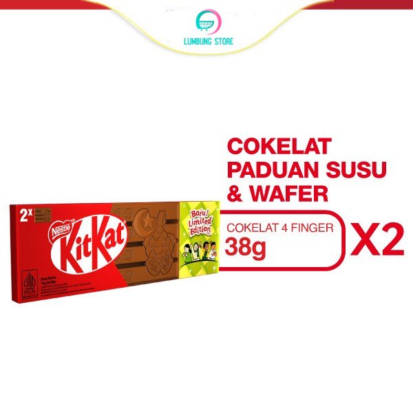 

KITKAT Ketupat 4F (2x38g)