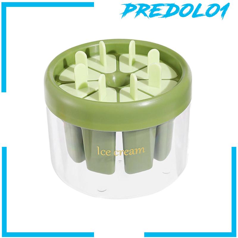 [Predolo1] Popsicle Maker Reusable Easy Release Alat Pembuat Es Lilin Untuk Kue Rumah