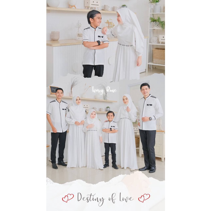 Destiny Of Love Girl Set Khimar ORIGINAL by Kyra Daily