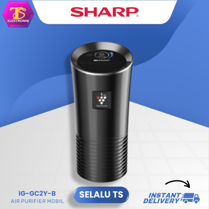 AIR PURIFIER MOBIL SHARP IG-GC2Y-B PEMBERSIH UDARA CAR PLASMACLUSTER