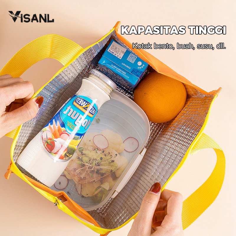 TAS BEKAL MAKANAN ANAK LUNCH BAG TEMPAT BEKAL ANAK TEMPAT PENYIMPANAN MAKANAN TAS LUNCH BOX