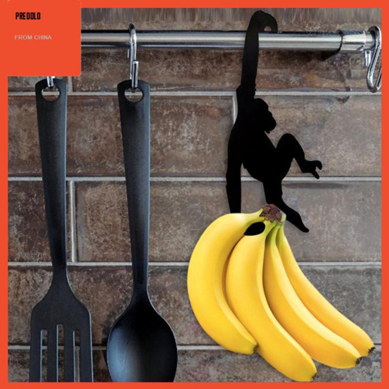 [Predolo] Banana hooks Pintu Dinding Besi Gantungan Pisang Untuk Lemari Dapur Medali