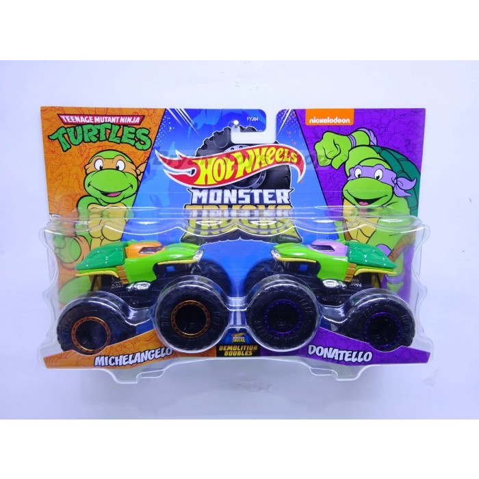 Hot Wheels Monster Trucks Versus Series BEBAS PILIS isi 2 mobil