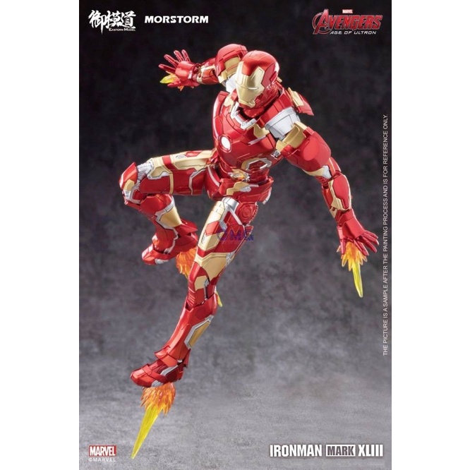 Morstorm X Eastern Model Plastic Model 1/9 Iron-Man Mark 43 Deluxe