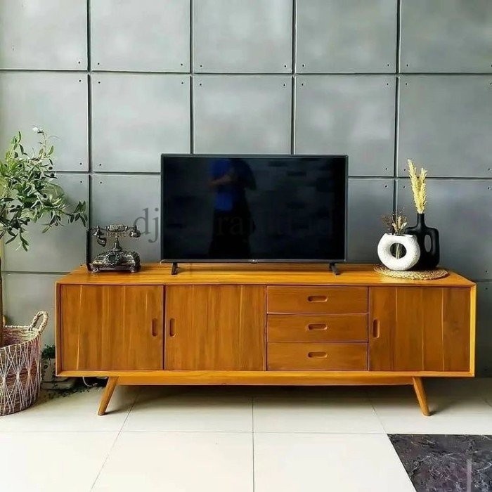 meja tv minimalis kayu jati meja tv jati meja tv retro