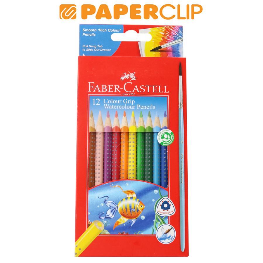 

PENSIL WARNA WATERCOLOUR FABER CASTELL GRIP 116242 12C