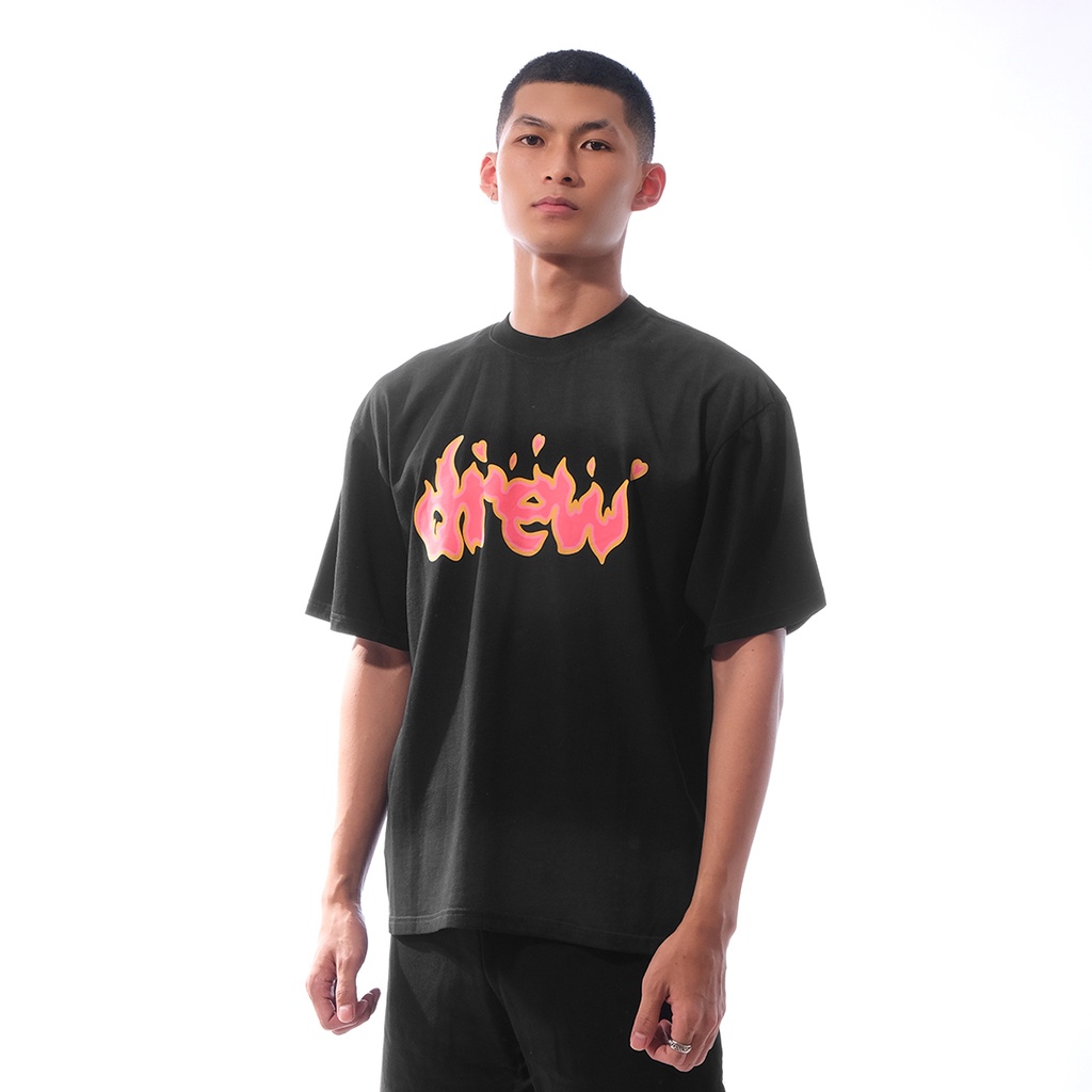 Drew House Lit Drew T-Shirt Faded Black