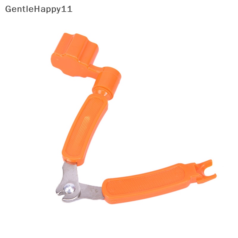 Gentlehappy 3in1 Tool Penggulung Gitar+Pemotong Senar+Pin Puller Untuk Gitar Banjo Mandolin id