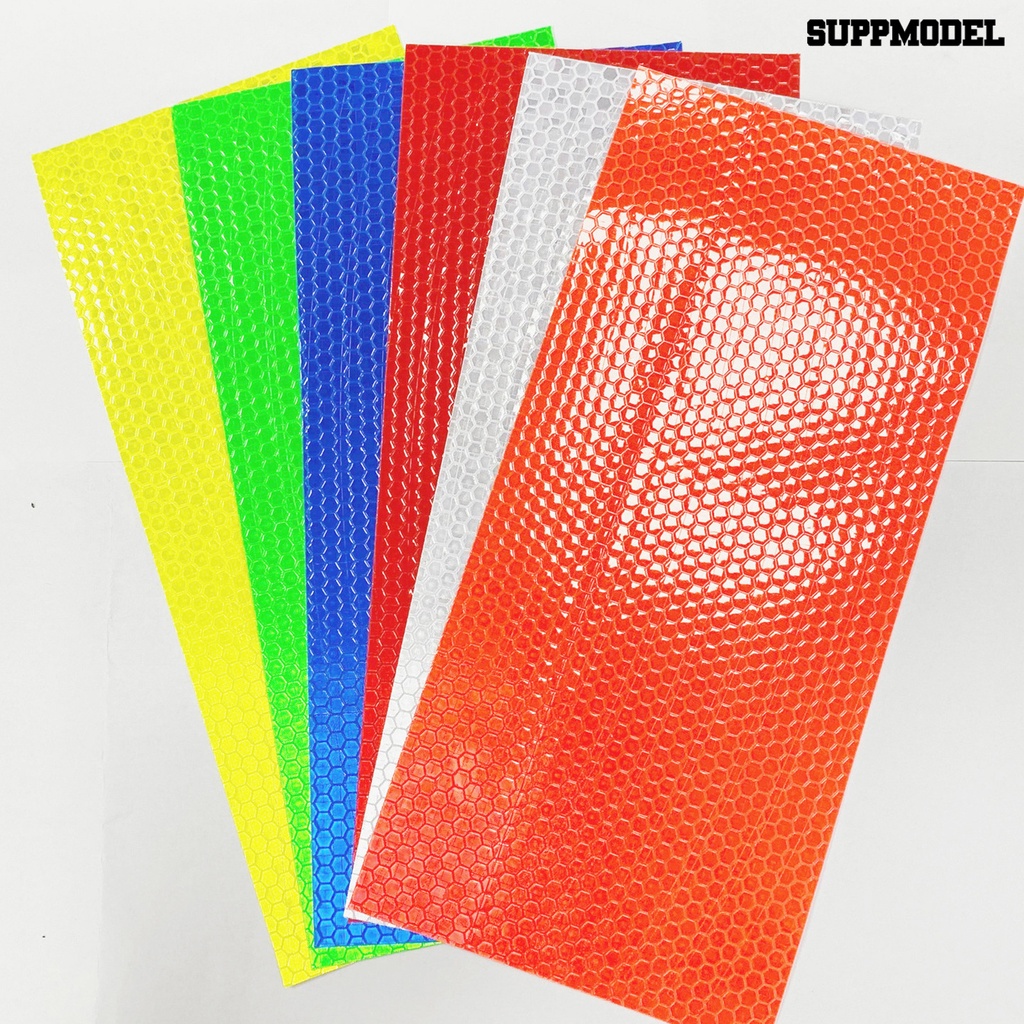 [SM Auto] Strip Reflektif Hias Mudah Dipasang Strip Neon Sepeda Bahan PVC Untuk Sepeda Jalan
