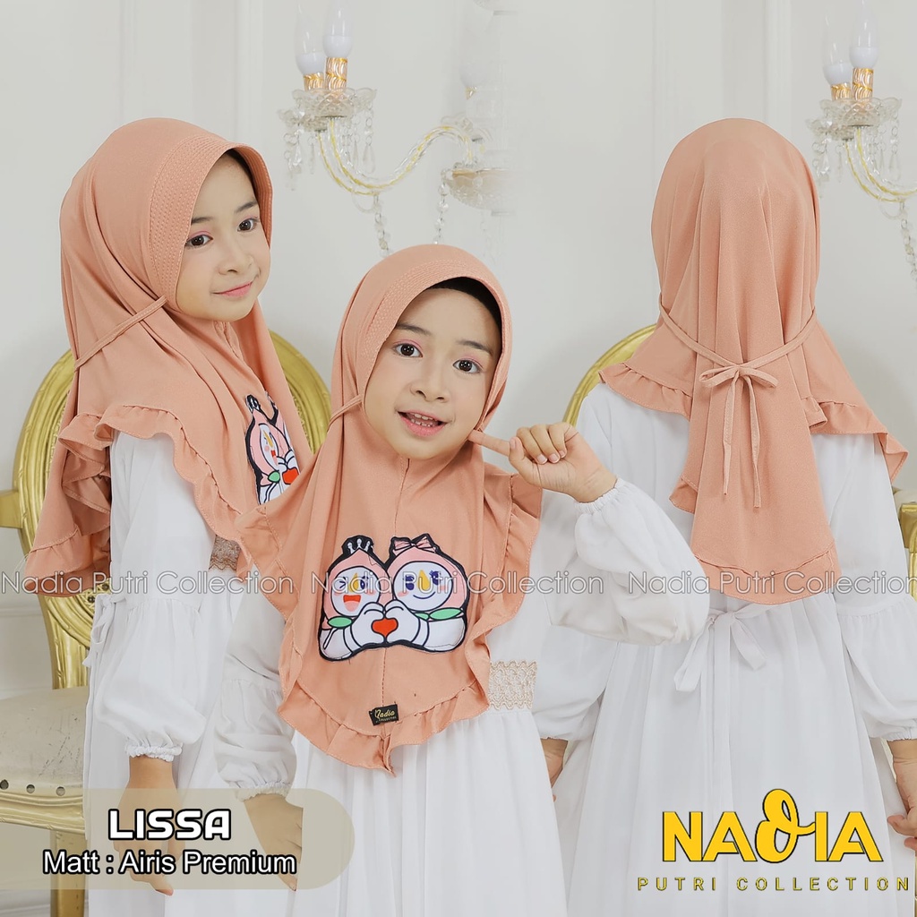 LISSA KIDS / HIJAB INSTAN ANAK MATT AIRISH