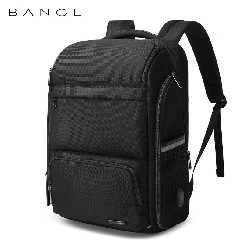 AKN88 - BANGE BG-7309 - Multifunctional Anti-Theft Travel Laptop Backpack