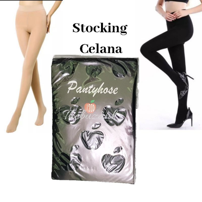 ( COD ) Stoking Celana / Stocking Pantyhose Apple 120D Original