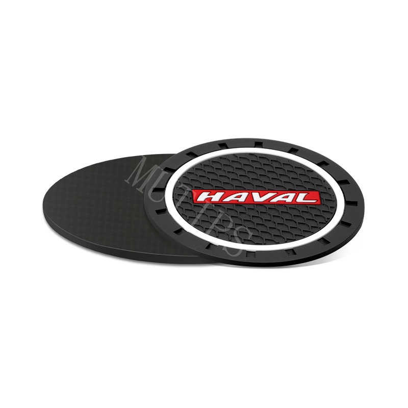 Haval 1/2Pcs Slot Cangkir Air Mobil Non Slip Mat Silicone Gel Pad Aksesoris Interior Untuk H2s H1 2022 2023 H5 M4 H9 H6 Jolion H2