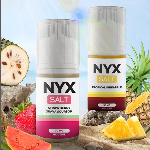 Liquid Vape Vapor NYX Saltnic 30MG 30ML By JVS Original