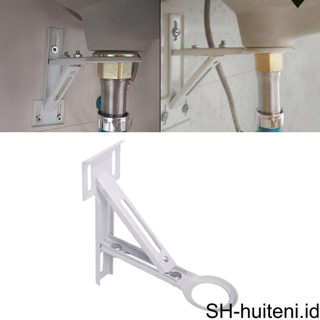 Braket Wastafel Undermount Bracket Segitiga Universal Heavy Duty Untuk Dapur