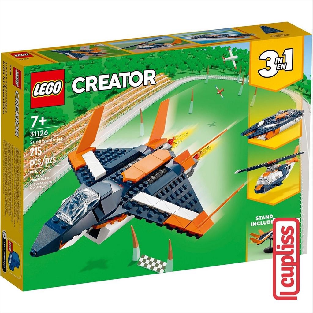 LEGO Creator 31126 Supersonic Jet