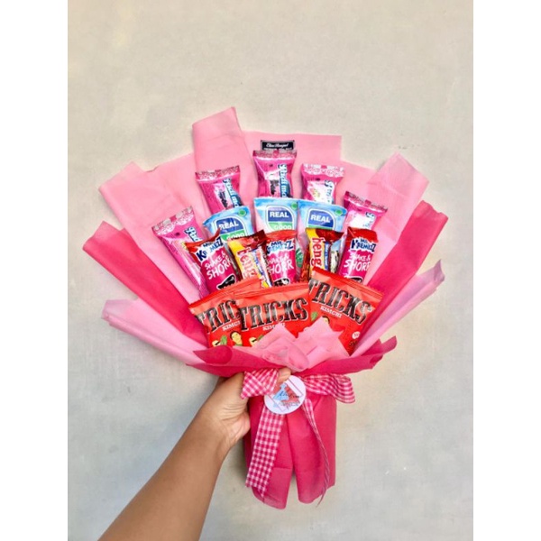 

buket snack kado murah/bouquet/hampers