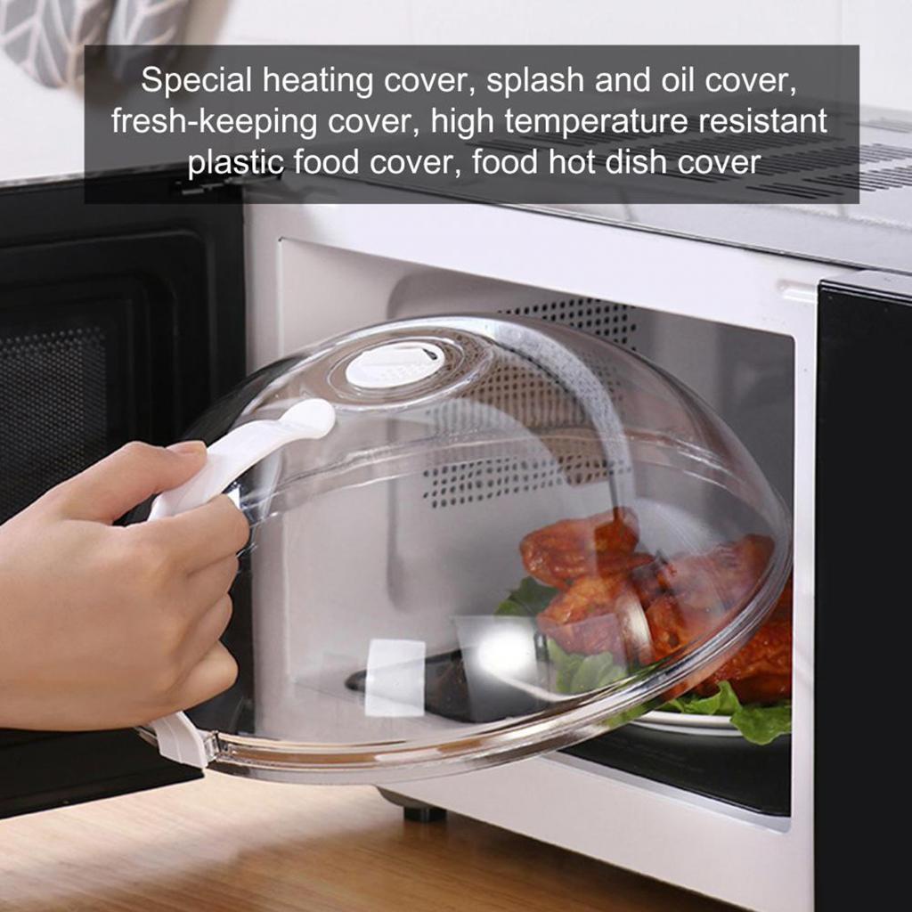 Microwave Cover Anti Puter Food Splatter Guard Bersih Menjaga Tutup Oven