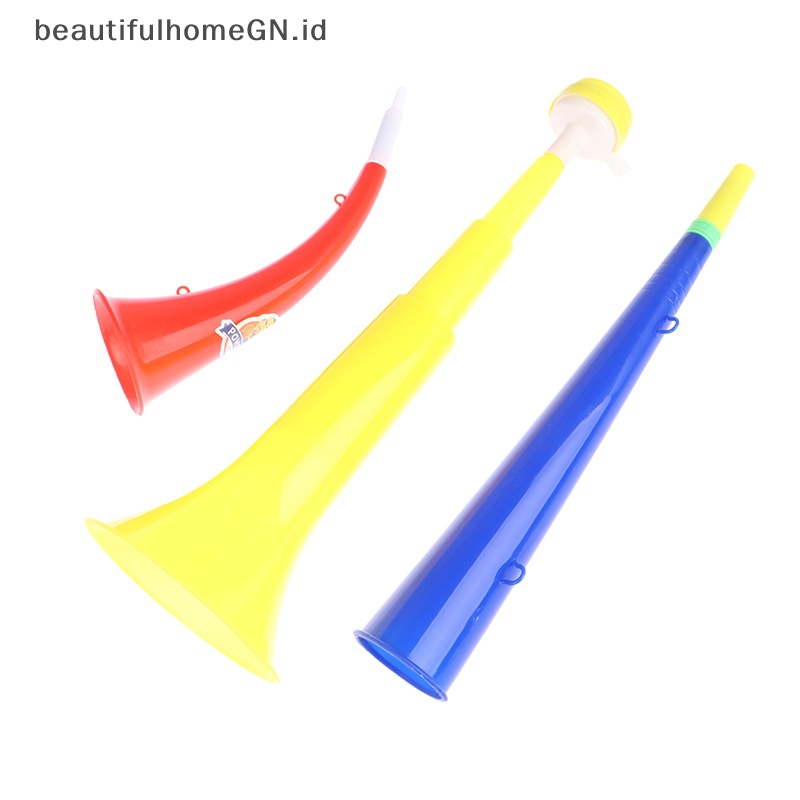 {Cantik} Fans Game Sepak Bola Horn Cheering Refueling Props Tanduk Ox Vuvuzela~