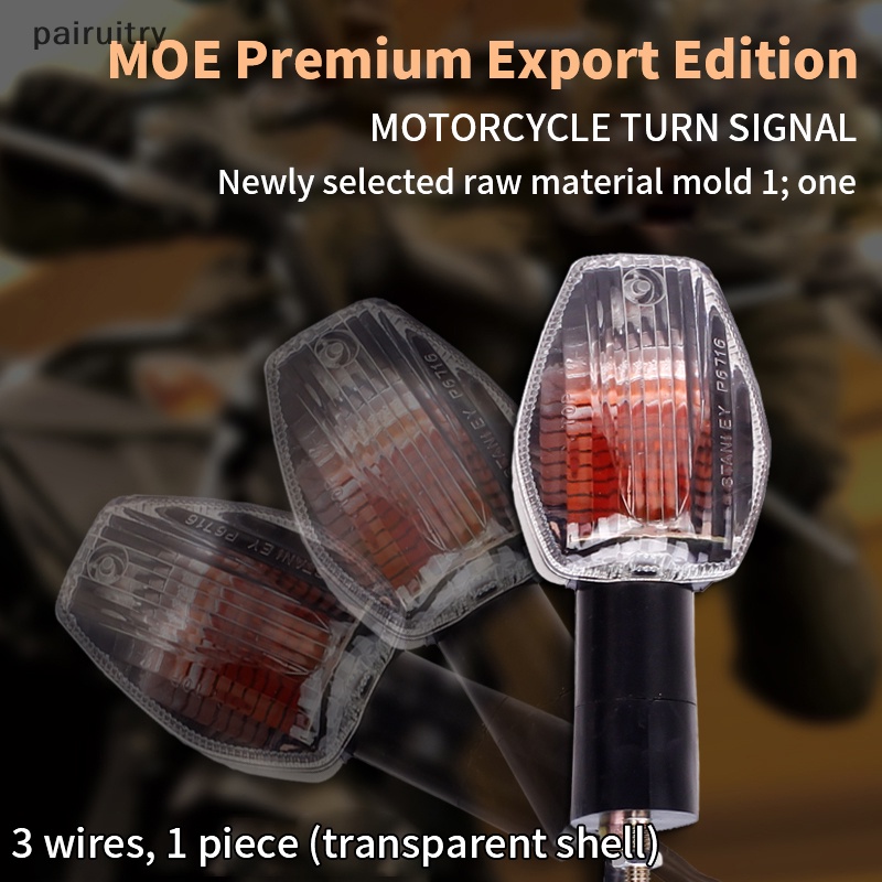 Prt 2Pcs 2/3 Kawat Sinyal Belok Depan Belakang Bohlam Cahaya Tahan Lama Kualitas Tinggi Sein Motor Mobil Aksesoris Lampu Sinyal PRT