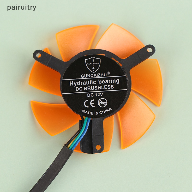 Prt 1Pc 47MM Ultra Tenang Kartu Grafis Lubang Pitch 39MM 12V 4Pin Silent Cooling Fan PRT