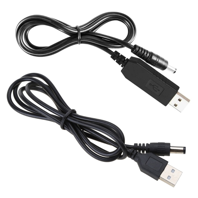 Zzz Konektor Kabel Wifi Ke Powerbank DC5V Ke 12V Kabel USB Boost Converter Step Up Cord Untuk Router Wifi Modem Kipas Speak