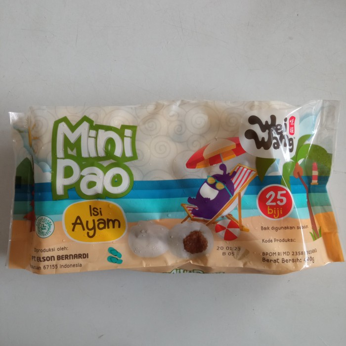 

WEIWANG MINIPAO AYAM 25 PCS 440 gr