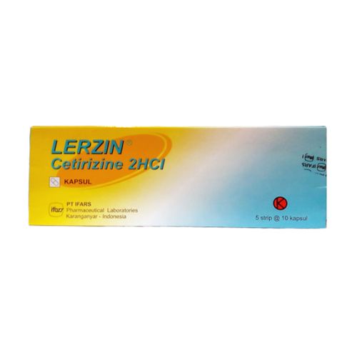 Lerzin 10 Mg Box 50 Kapsul