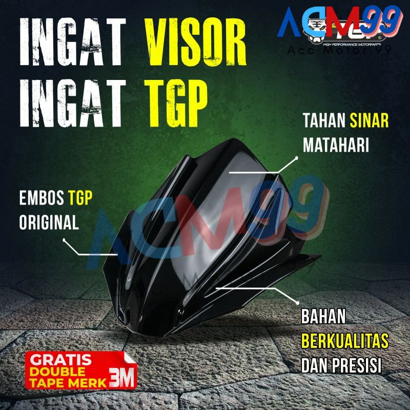 TGP Visor Yamaha AEROX Connected 2020 - 2023