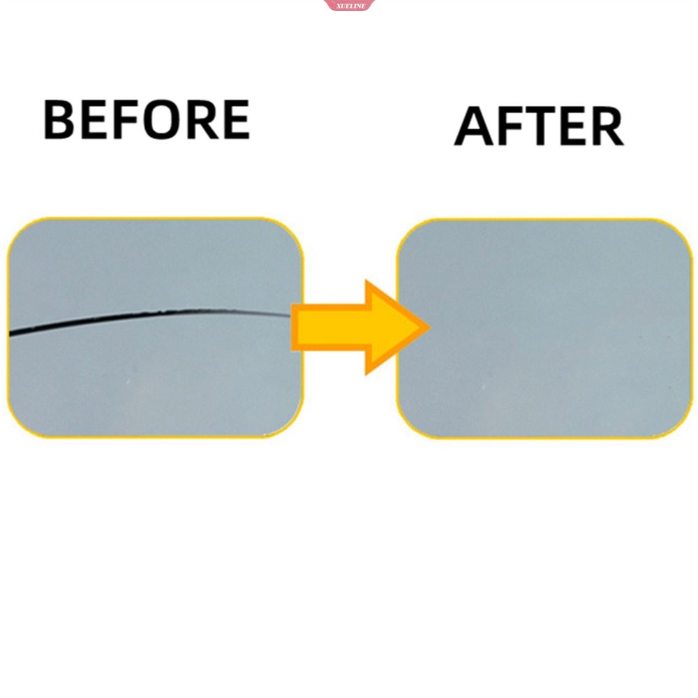 Alat Perbaikan Retak Kaca Mobil DIY Car Window Phone Screen Repair Kit Lem Curing Kaca Auto Glass Scratch Crack Restore [ZXL]