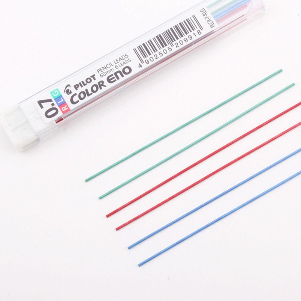 Refill Pensil Otomatis PINEAPPLE Ganti Pelajar Multiwarna 0.7mm 2B