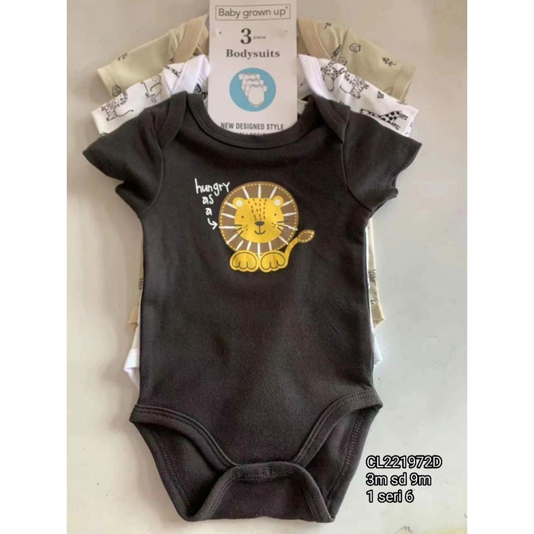 CL 3IN1 ROMPER / JUMPER PENDEK BAYI