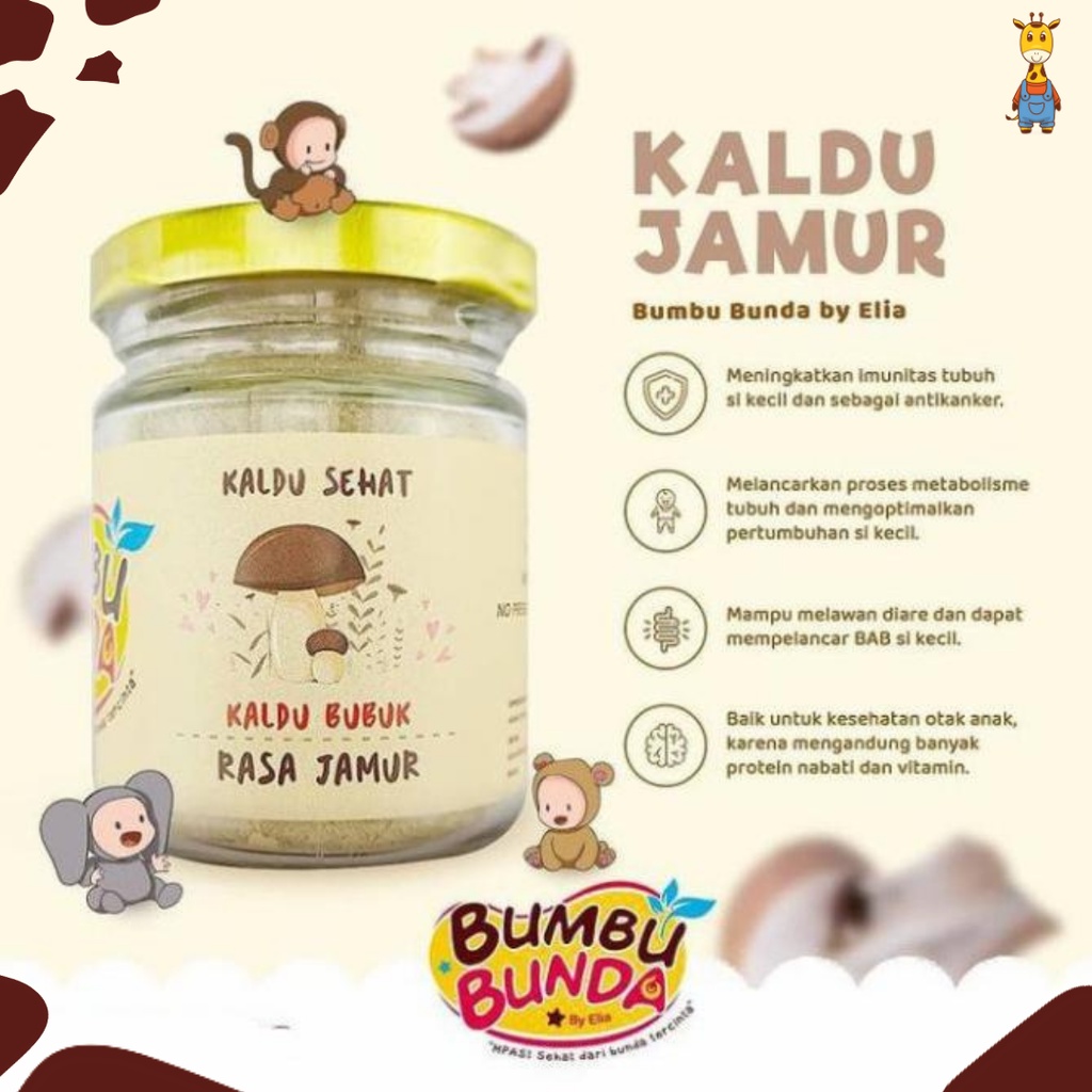 Bumbu Bunda Elia Kaldu MPASI / Kaldu Anak / Kaldu Bayi Non Gula Garam / Kaldu Non MSG