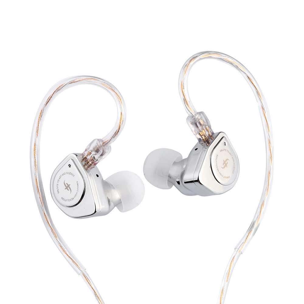 Simgot EW200 10mm SCP Diafragma Dual-Magnetic-Circuit Dual-Cavity Dynamic Driver In-Ear Earphone Untuk EW100P