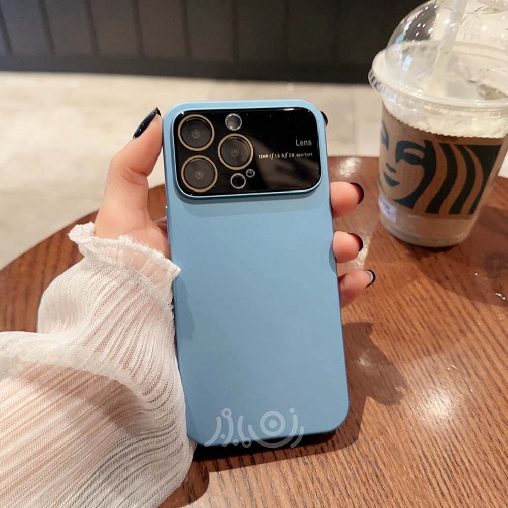 IPHONE Matte Phone Case Untuk Iphone11 12 13 14 Pro Max Case Iphone14 Plus Shockproof Casing Ultra Tipis Penutup Belakang Dengan Pelindung Lensa