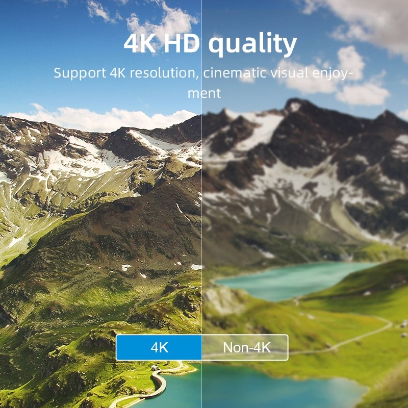 AKN88 - HAGIBIS WFD0725G - Wireless HDMI Adapter - Support 4K Display