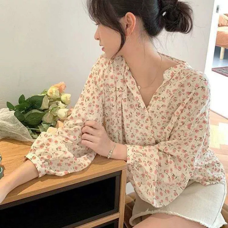 BEFAST - ZFS OOTD Blouse SENA / YEJIN SHAKILA KOREAN FLOWER / Atasan Lengan Panjang / Pakaian Wanita Modis / Blouse Motif / Blouse Wanita Elegan / OOTD Wanita Ala Style Korean / Blouse Keluaran Terbaru / Fashion Casual wanita