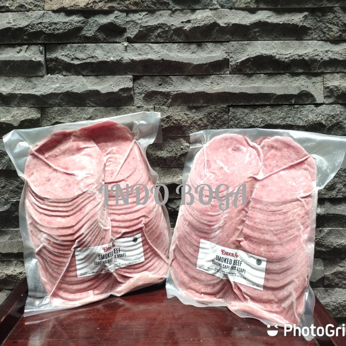 

New Arrival- smoked beef 1kg / smoked beef slice / daging asap