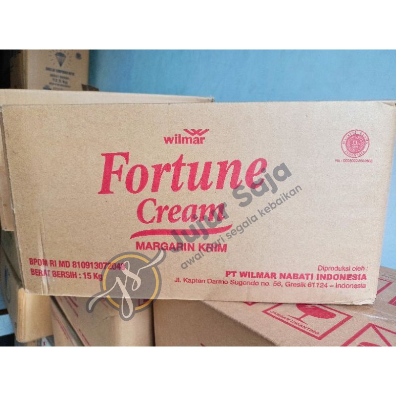 

Margarine Fortune Cream kemasan Repack / kiloan 250 gram Free DUS dan Wrap