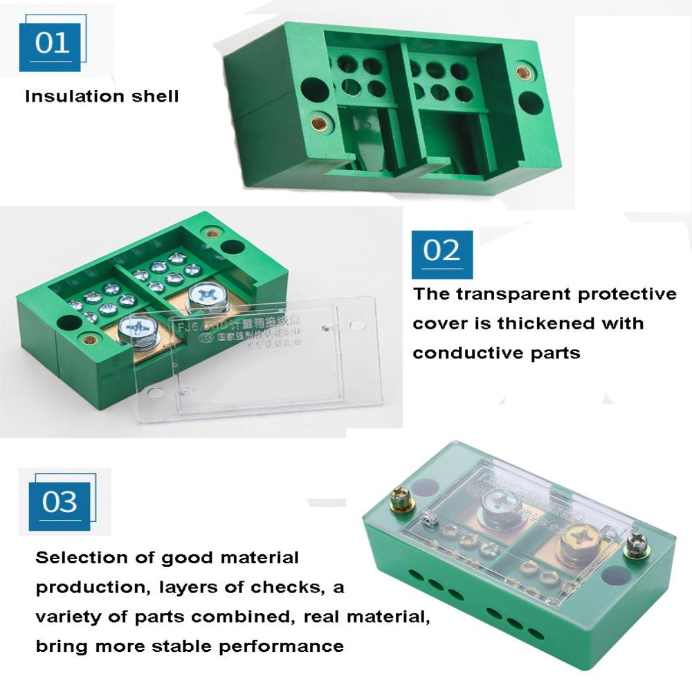 TOP Junction Box Household Flame Retar Fase Tunggal 2-in6 /8 /12 Unipolar Splitter Junction Box Kotak Distro