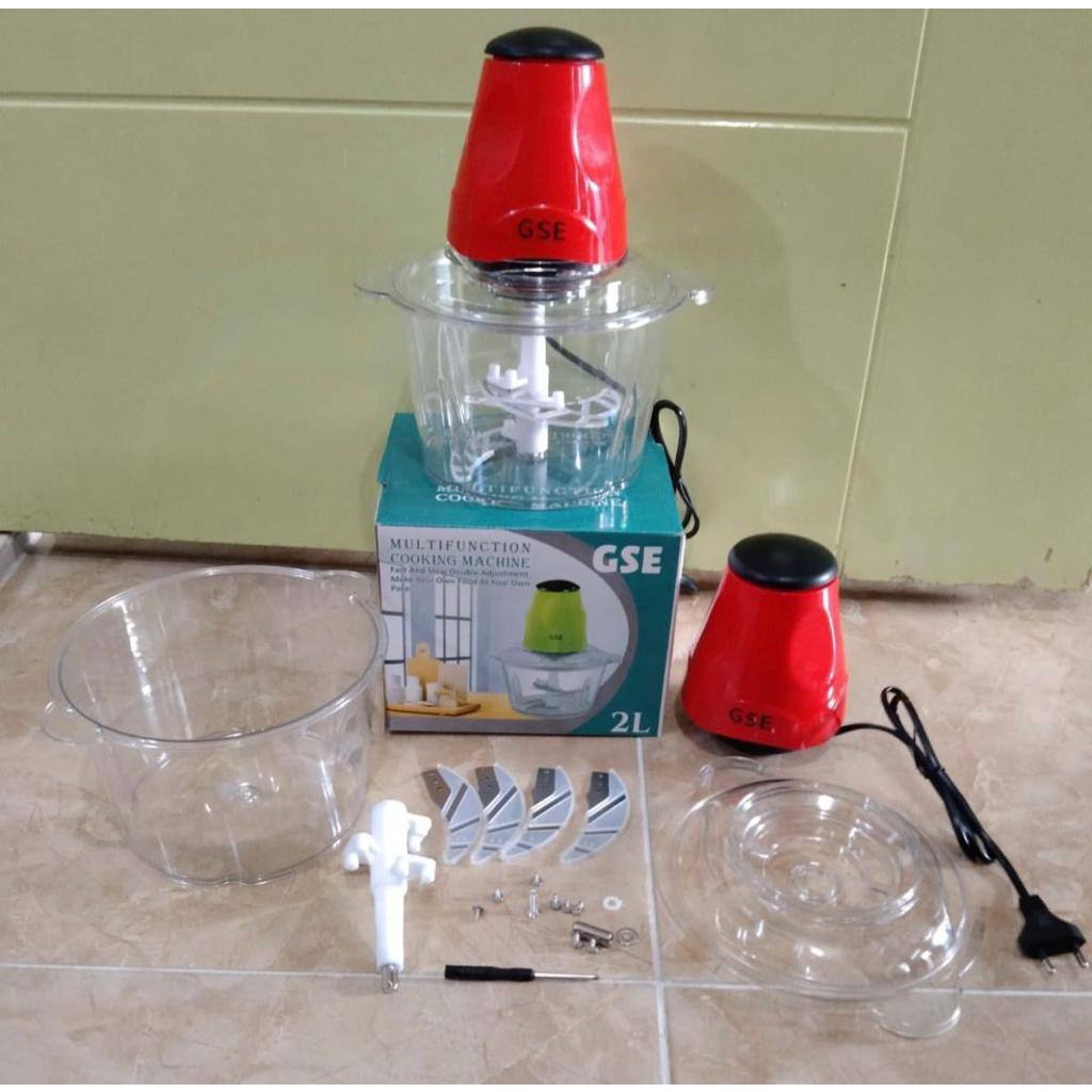 GSE Blender Daging Plastik Multifungsi