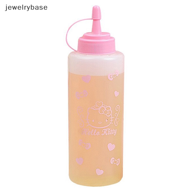 [jewelrybase] Kawaii Oil Pot Lucu Dapur Squeeze Botol Saus Tomat Salad Bumbu Butik