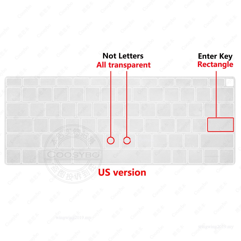 13air 13.6 Kulit Keyboard, Silikon Cover Untuk 12mabook 11air14 Pro 13.3 M1 15touchbar 16 M2 Rusia Spanyol Perancis Jepang