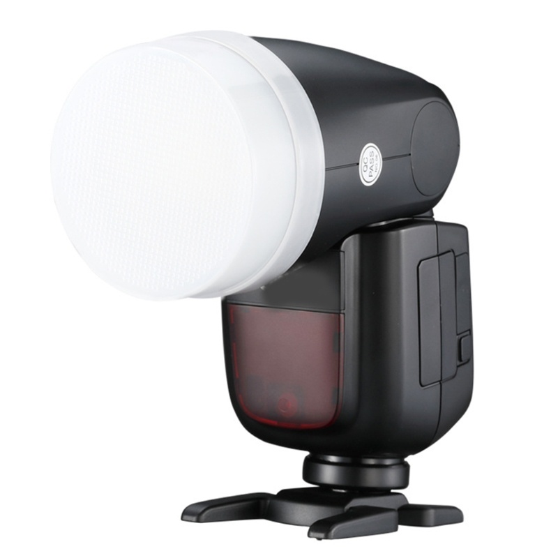 Cre Flash Diffuser Kamera Bulat Softbox Flash Lights Diffuser Pengganti AD100