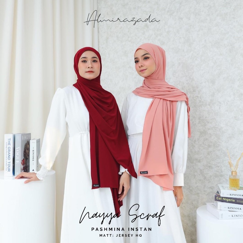 Pashmina Instan Jersey Premium Nayya Scraf By Almirazada