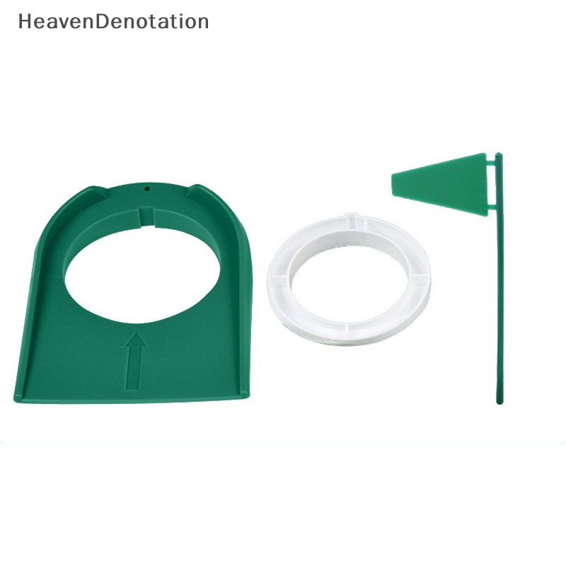 [HeavenDenotation] Golf Putter Green Indoor Golf Putg Trainer Dengan Alat Bantu Latihan Bendera Lubang Rumah HDV