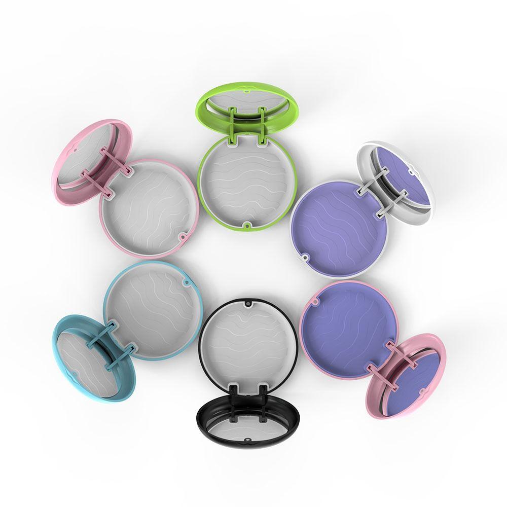 R-FLOWER Aligner Case Portable Tray Ortodontik Penahan Bilas Keranjang Wadah Penyimpanan Produk Perawatan Kesehatan