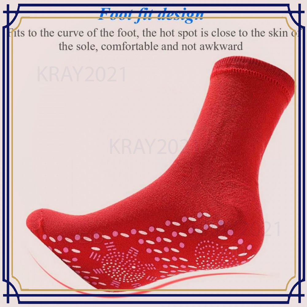 Kaos Kaki Terapi Self-heating Magnetic Socks -HL183